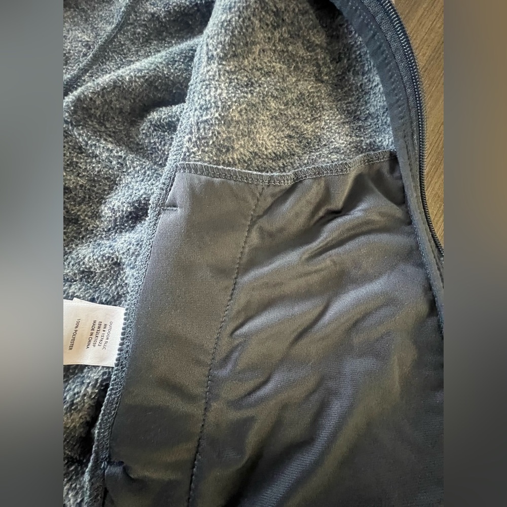 Eddie Bauer Women’s Gray Soft full zipper sweater jacket w/ pockets Small - Picture 8 of 11